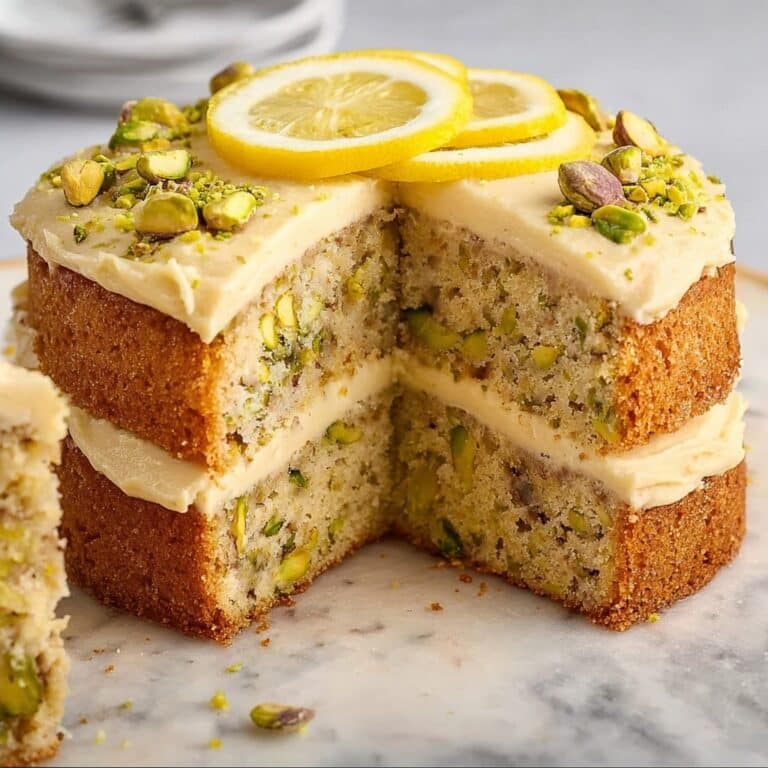 Zesty Lemon Pistachio Cake for Your Best Spring Celebrations Recipe