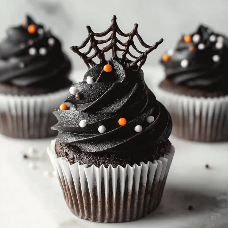 Decadent Black Velvet Cupcakes for Your Halloween Bash Recipe