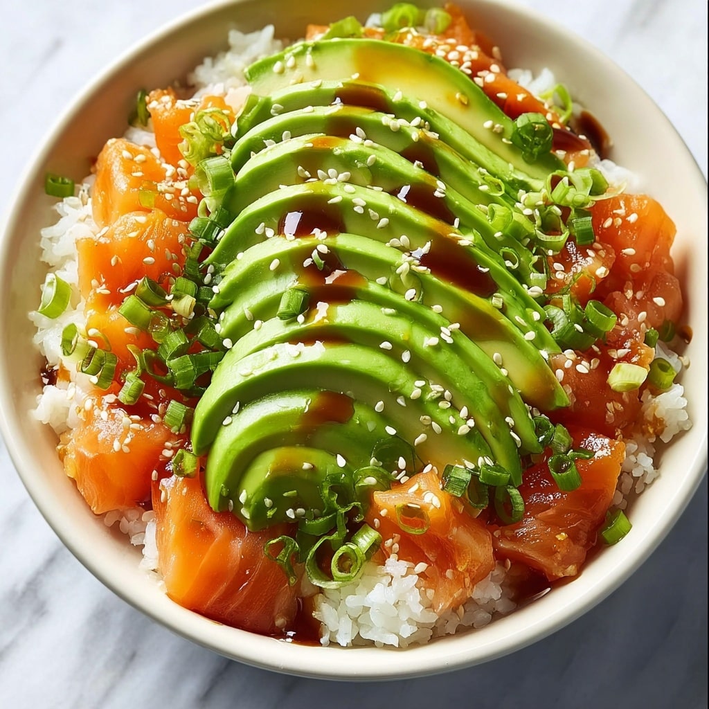 Spicy Tuna Avocado Rice Bowl Recipe - Recipe Image