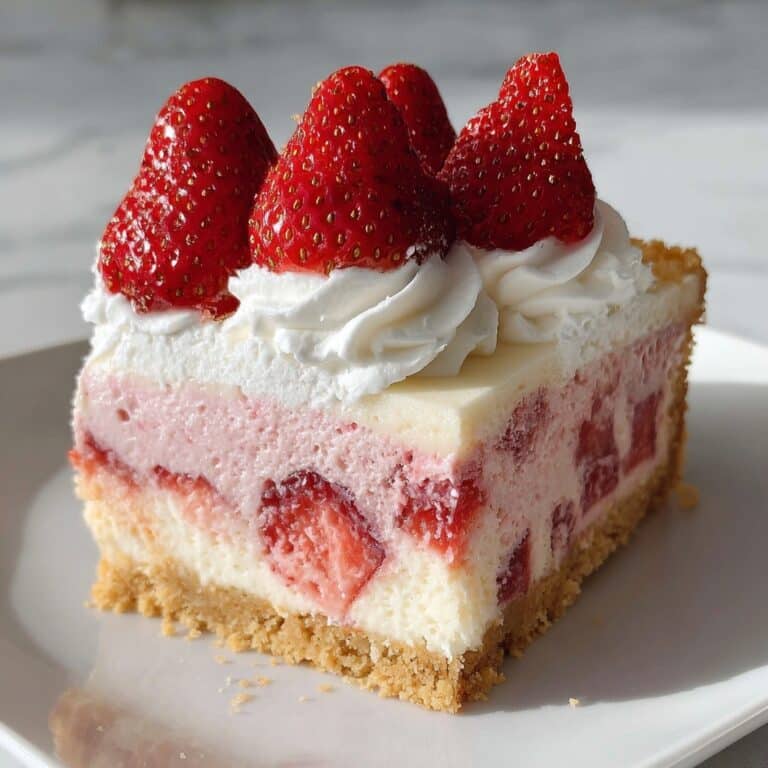 Luscious Strawberry Dream Cheesecake Recipe