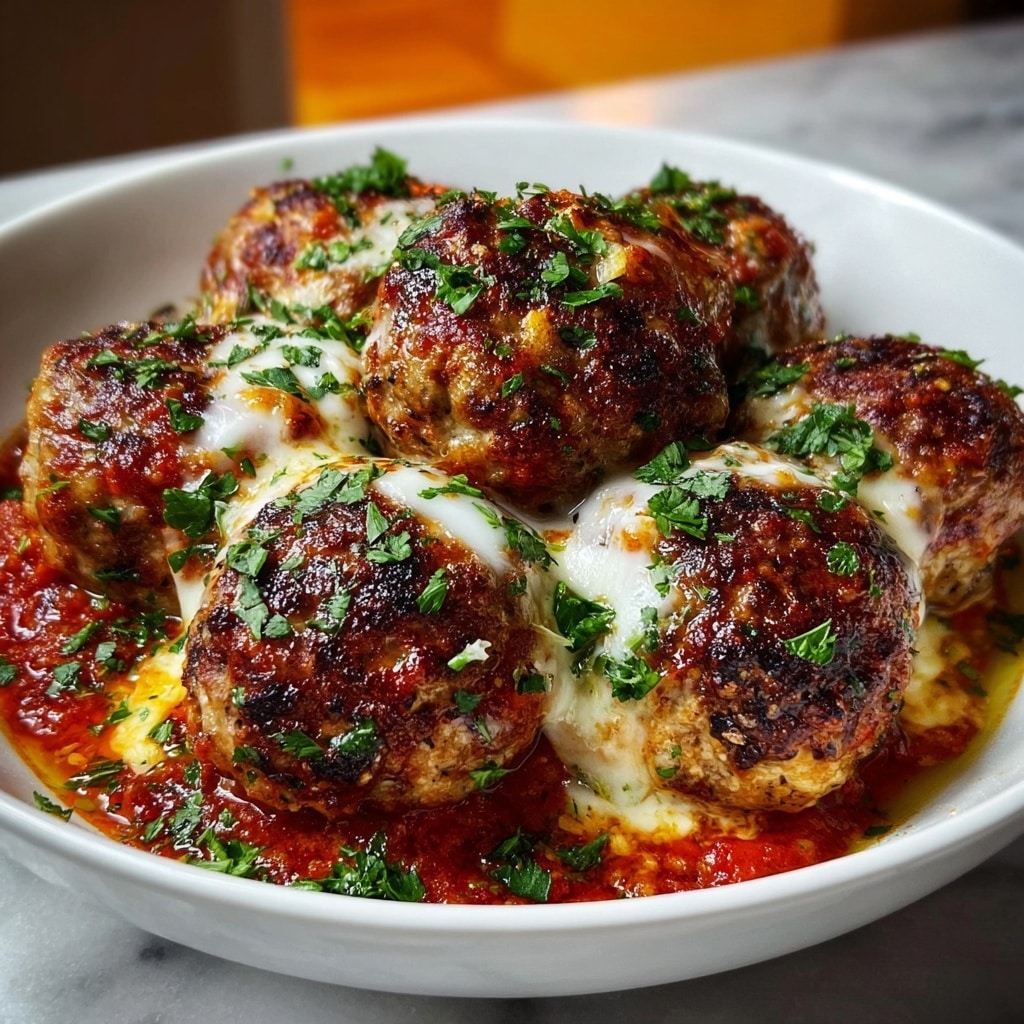 Chicken Parmesan Meatballs Recipe to Elevate Dinner Tonight Recipe - Recipe Image
