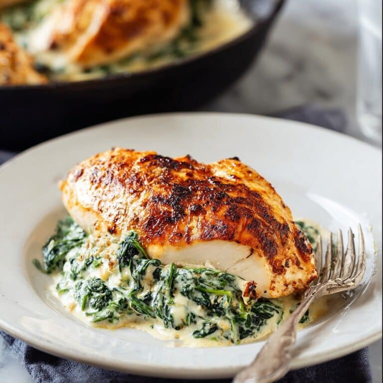 Spinach Stuffed Chicken Recipe
