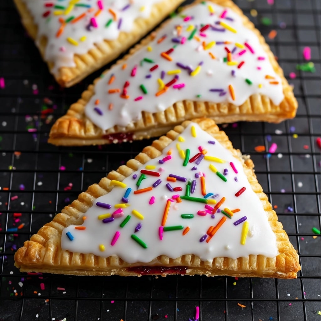 Giant Frosted Strawberry Pop Tart Recipe - Recipe Image