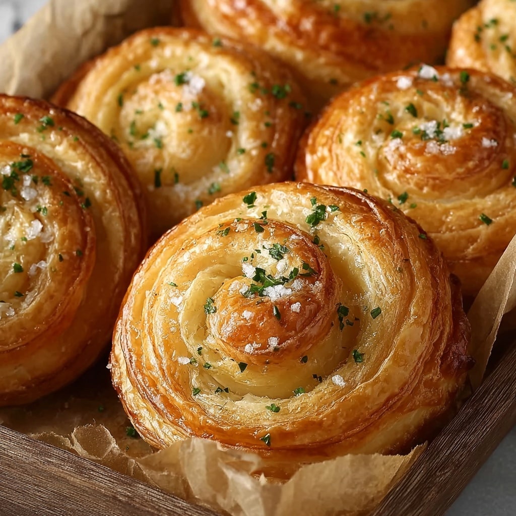 Cheesy Garlic Cruffin Bliss Recipe