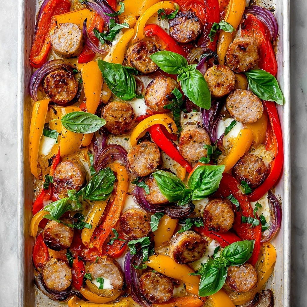 Sausage and Roasted Bell Peppers Recipe