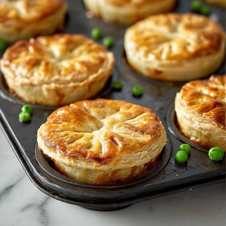 Muffin Tin Chicken Pot Pies Recipe