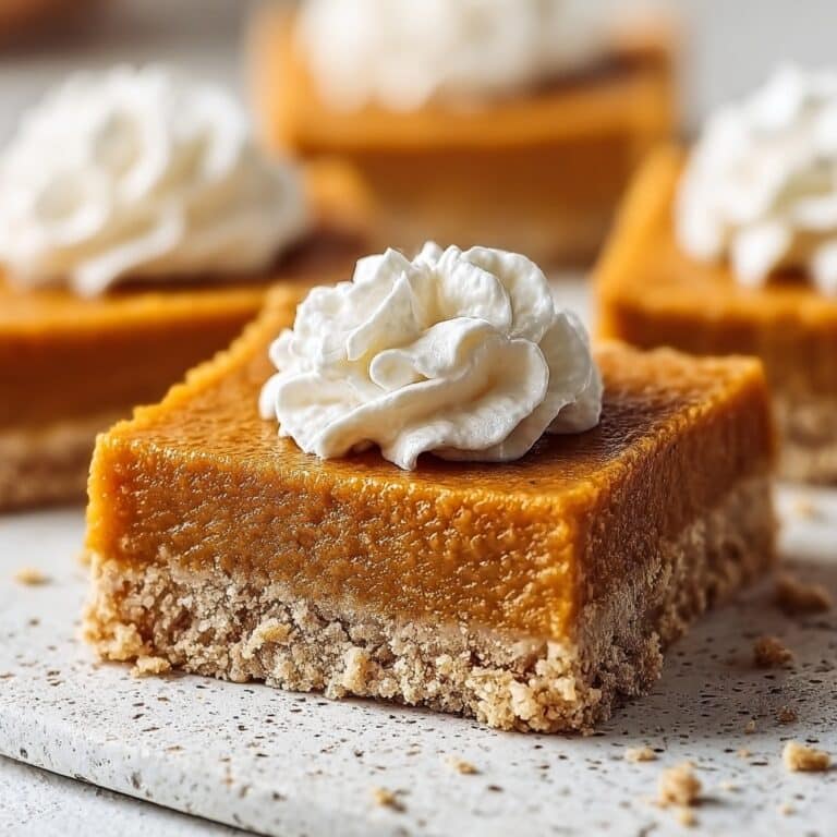 Pumpkin Pie Bars Recipe