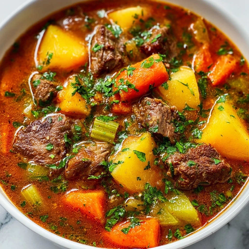 Slow Cooker Guinness Beef Stew Recipe - Recipe Image