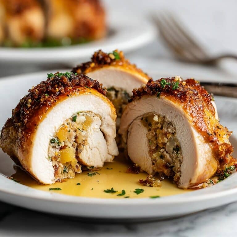 Stuffed Chicken Breasts with Spinach and Mozzarella Recipe