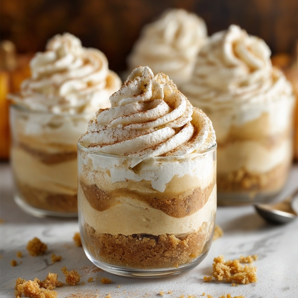 No-Bake Mini Pumpkin Cheesecakes Recipe