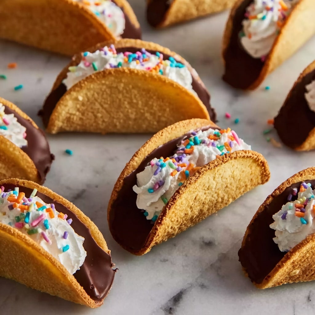 Mini Chocolate Tacos Recipe - Recipe Image