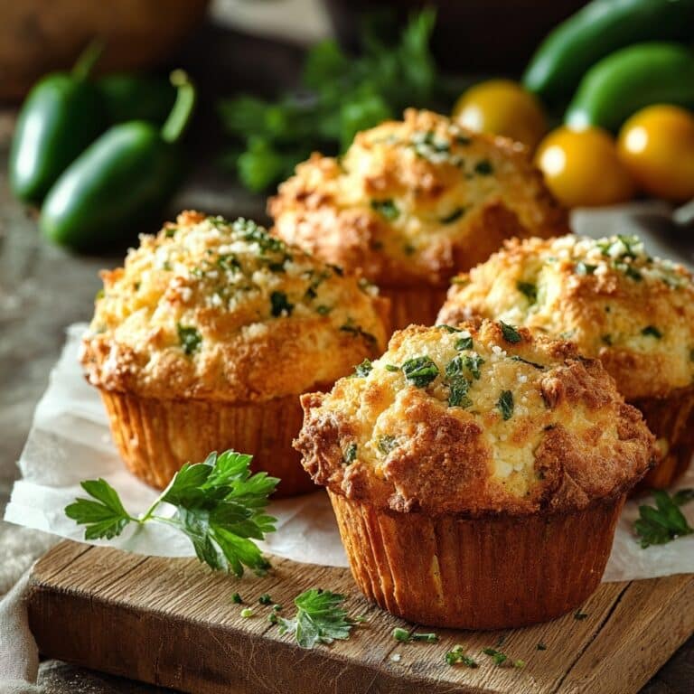 Jalapeño Cornbread Muffins with Cream Cheese Filling Recipe