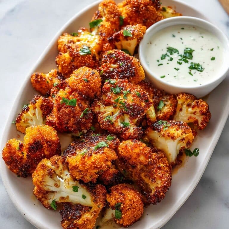 Air Fryer Cauliflower Wings Recipe