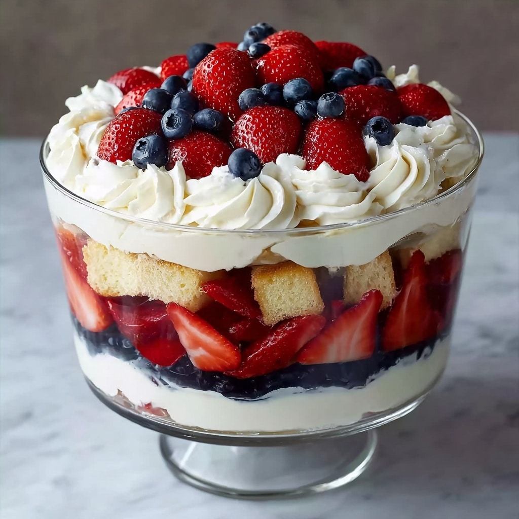 Patriotic Trifle Recipe