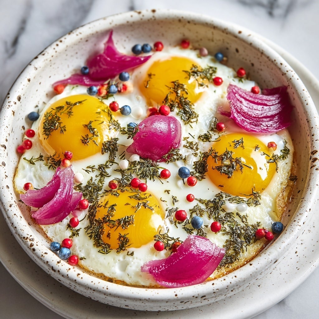 Turkish Eggs with Garlic Yogurt and Spicy Paprika Drizzle Recipe