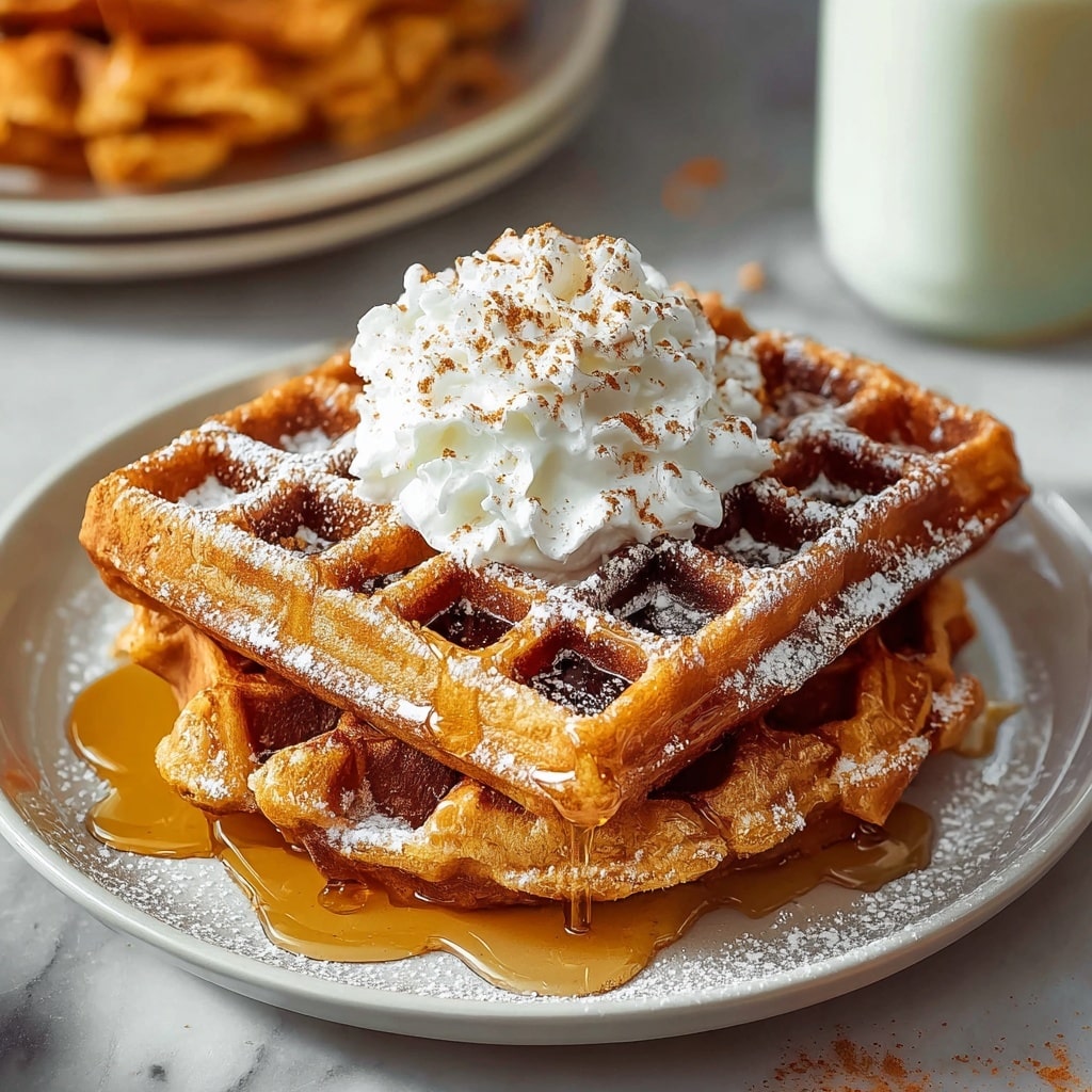 Sweet Potato Waffles Recipe - Recipe Image