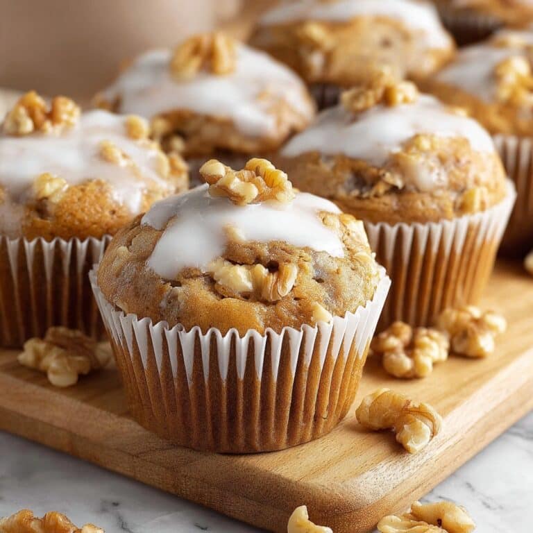 Cinnamon Apple Walnut Muffins Recipe