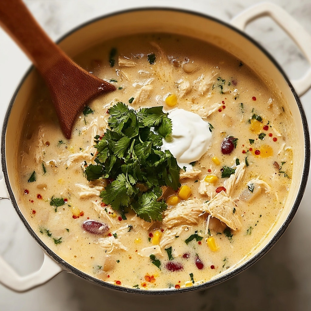 Easy White Chicken Chili Recipe - Recipe Image