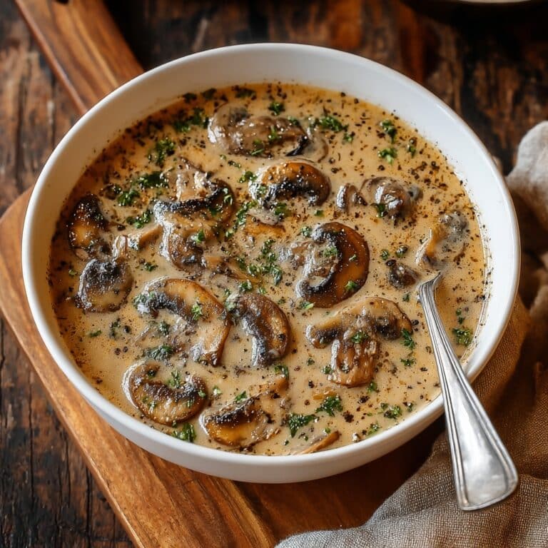 Hungarian Mushroom Soup Recipe