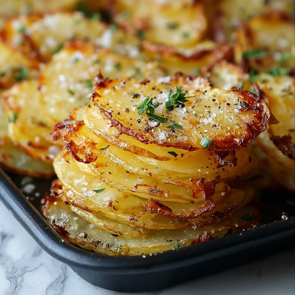 Air Fryer Sliced Potatoes Recipe - Recipe Image