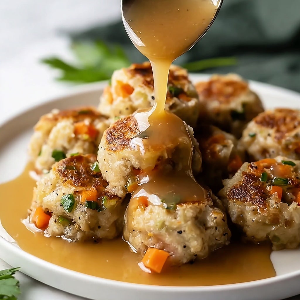 Turkey Stuffing Balls Recipe