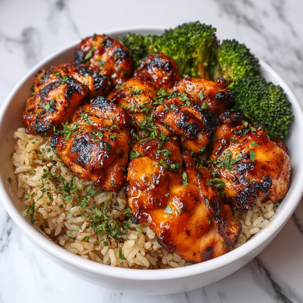 Honey BBQ Chicken & Rice Recipe