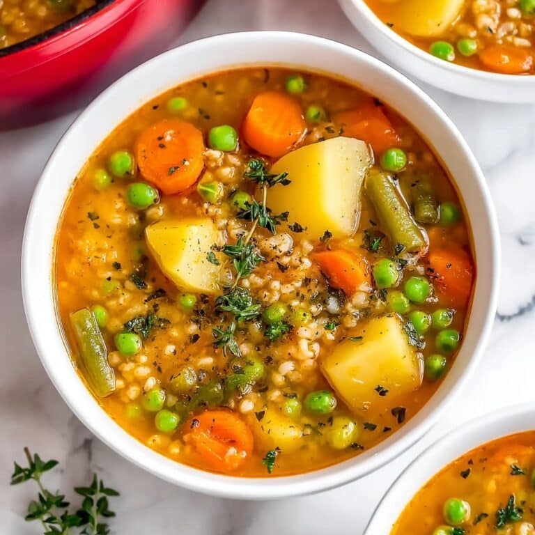Vegetable Barley Soup Recipe