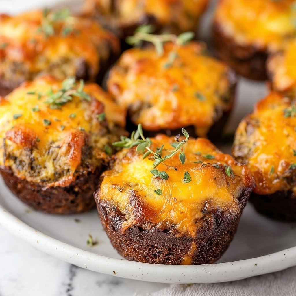 BBQ Mini Meatloaves Recipe - Recipe Image