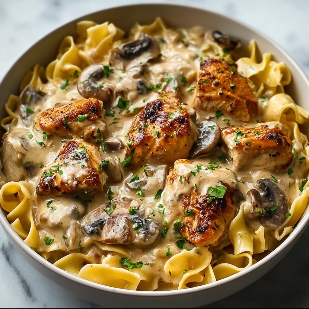 Quick and Easy Rich Chicken Stroganoff for Cozy Nights Recipe