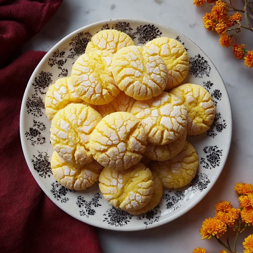 Irresistibly Crunchy Salted Egg Yolk Cookies Recipe