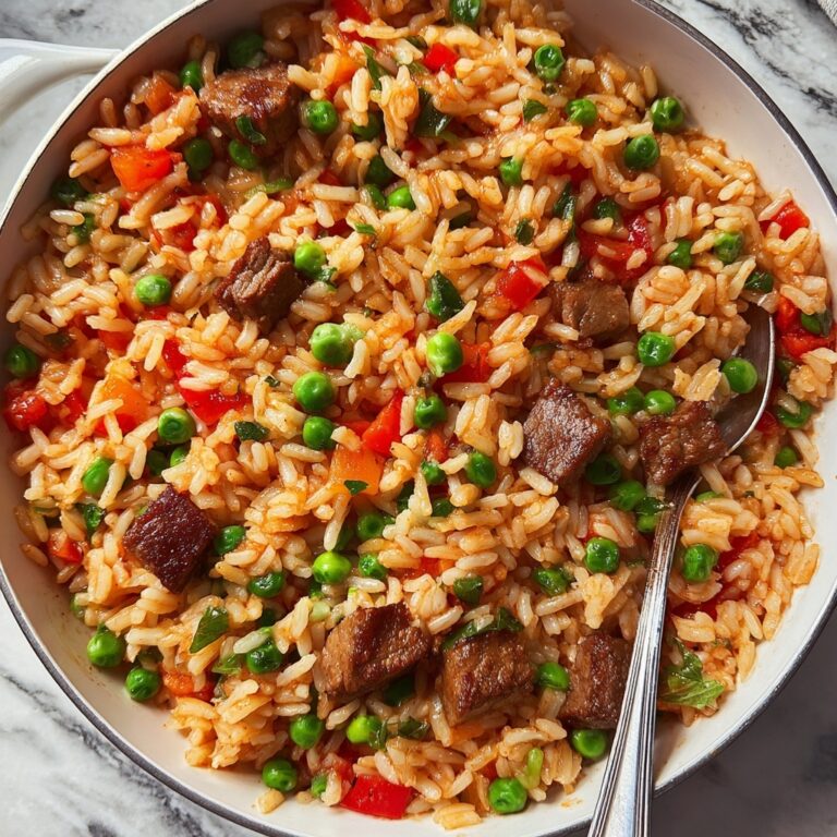 Serbian Rice with Meat (Djuvec Rice) Recipe