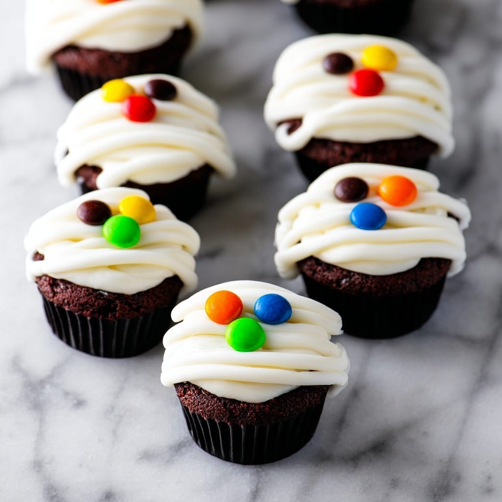 Mummy Cupcakes Recipe - Recipe Image