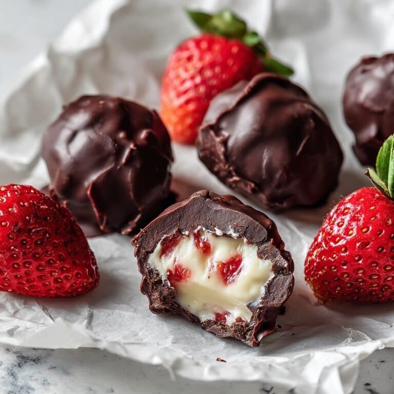 Chocolate-Covered Strawberry Yogurt Clusters Recipe