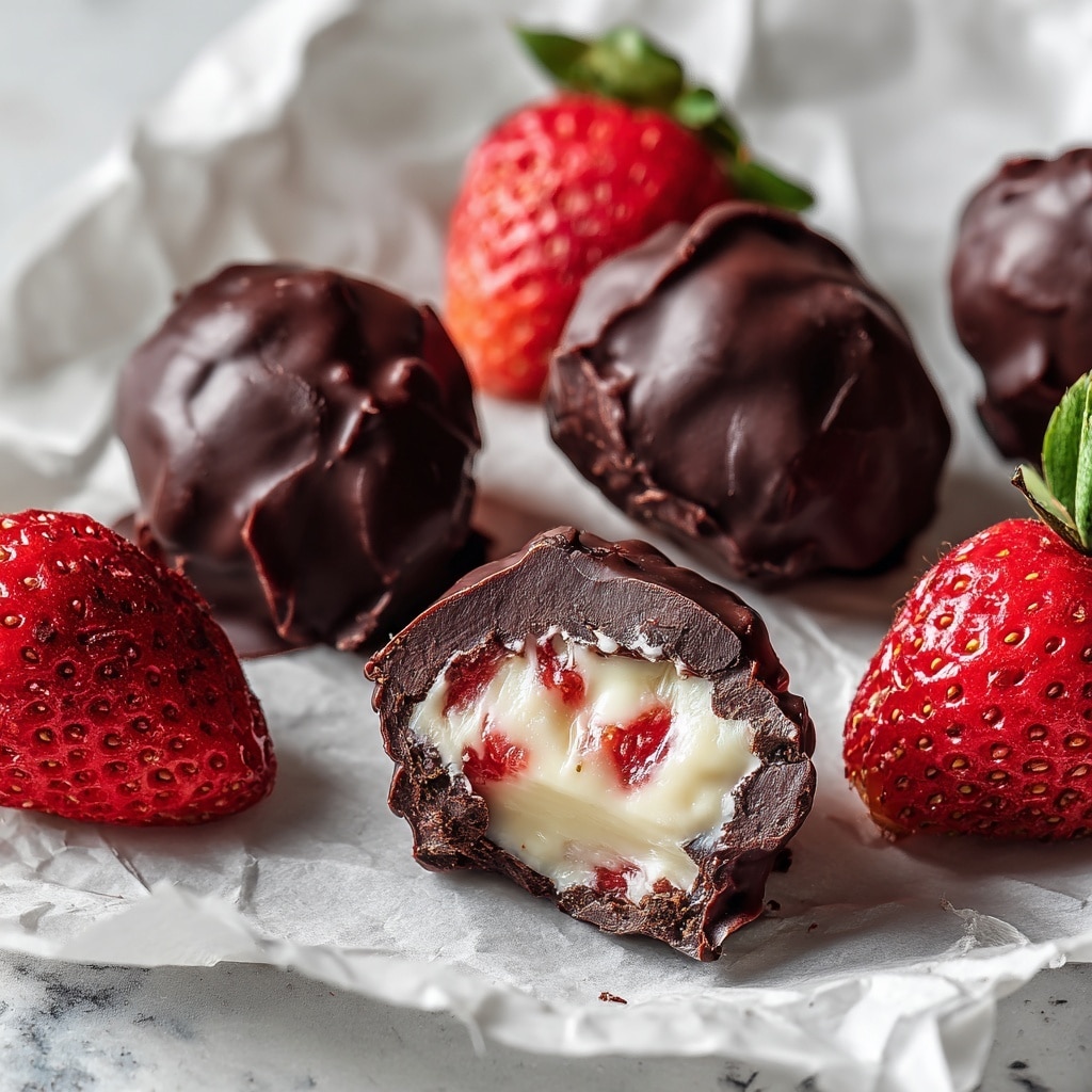 Chocolate-Covered Strawberry Yogurt Clusters Recipe