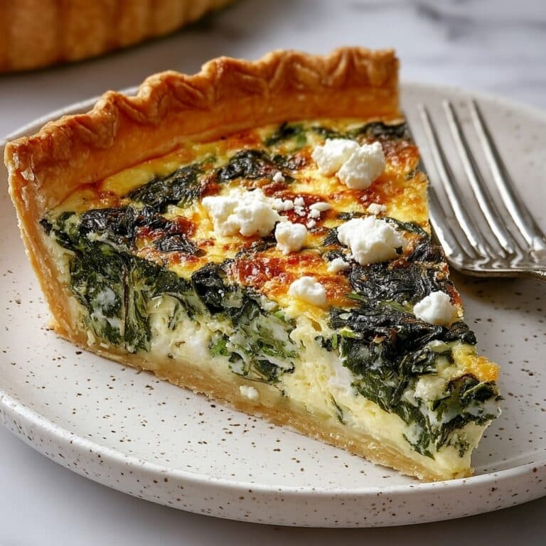 Spinach Feta Quiche Recipe