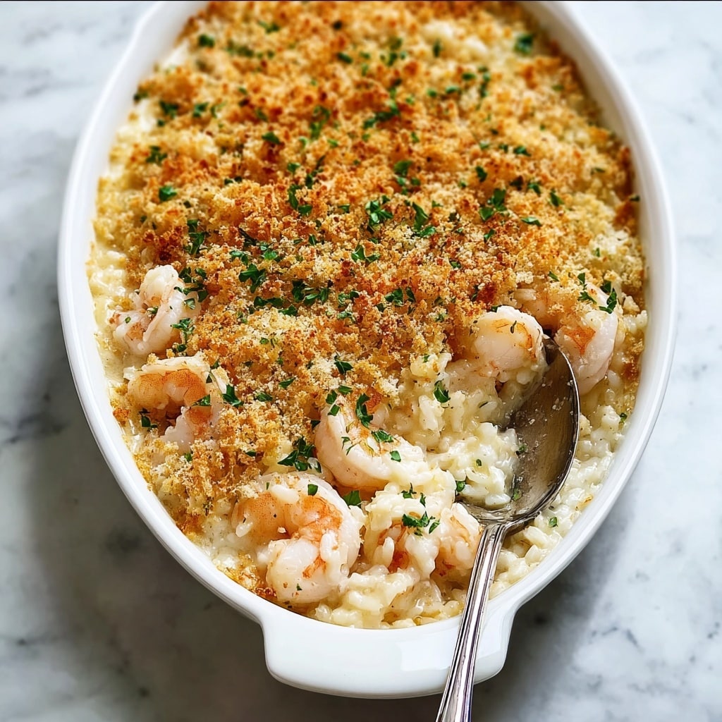 Shrimp and Crab Seafood Casserole Recipe - Recipe Image