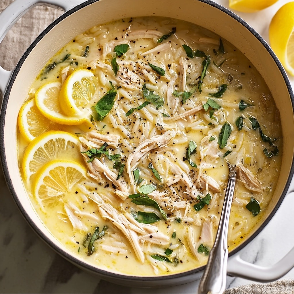 Avgolemono (Greek Egg and Lemon Soup) Recipe