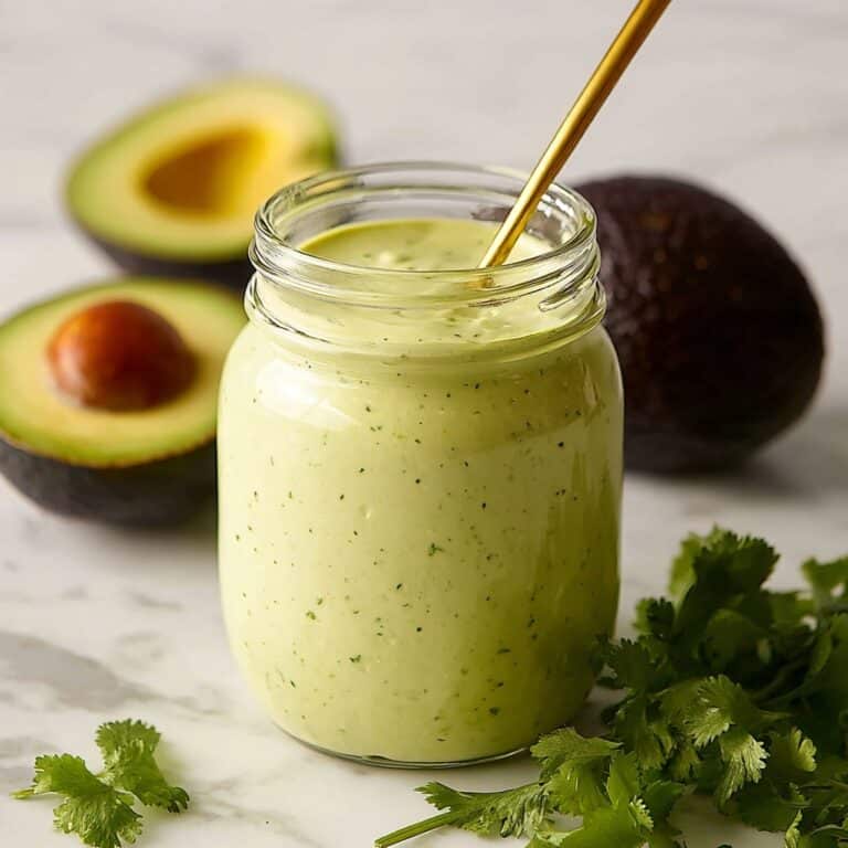 Easy Avocado Dressing Recipe