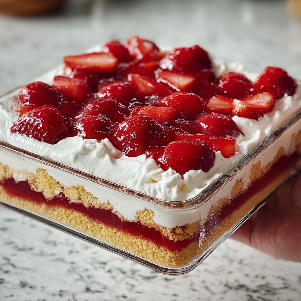 Strawberry Cheesecake Dump Cake Recipe - Recipe Image