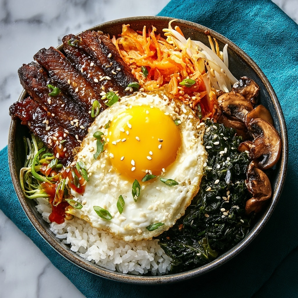 Korean Seaweed Bibimbap Bowls Recipe