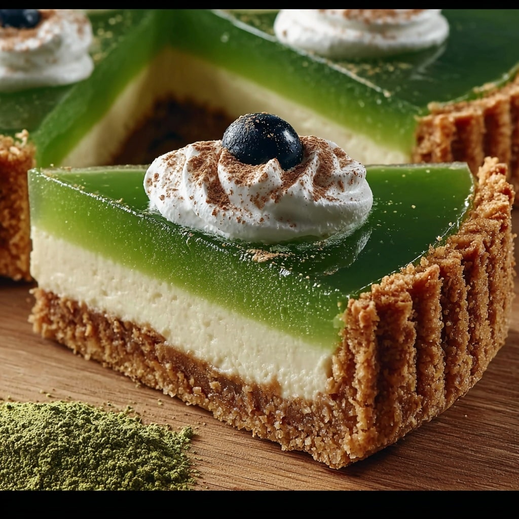 Tokyo Matcha Cheesecake Tart: Is This Dessert Perfection? Recipe - Recipe Image