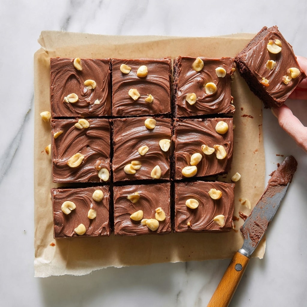 No-Bake Vegan Nutella Bars Recipe - Recipe Image