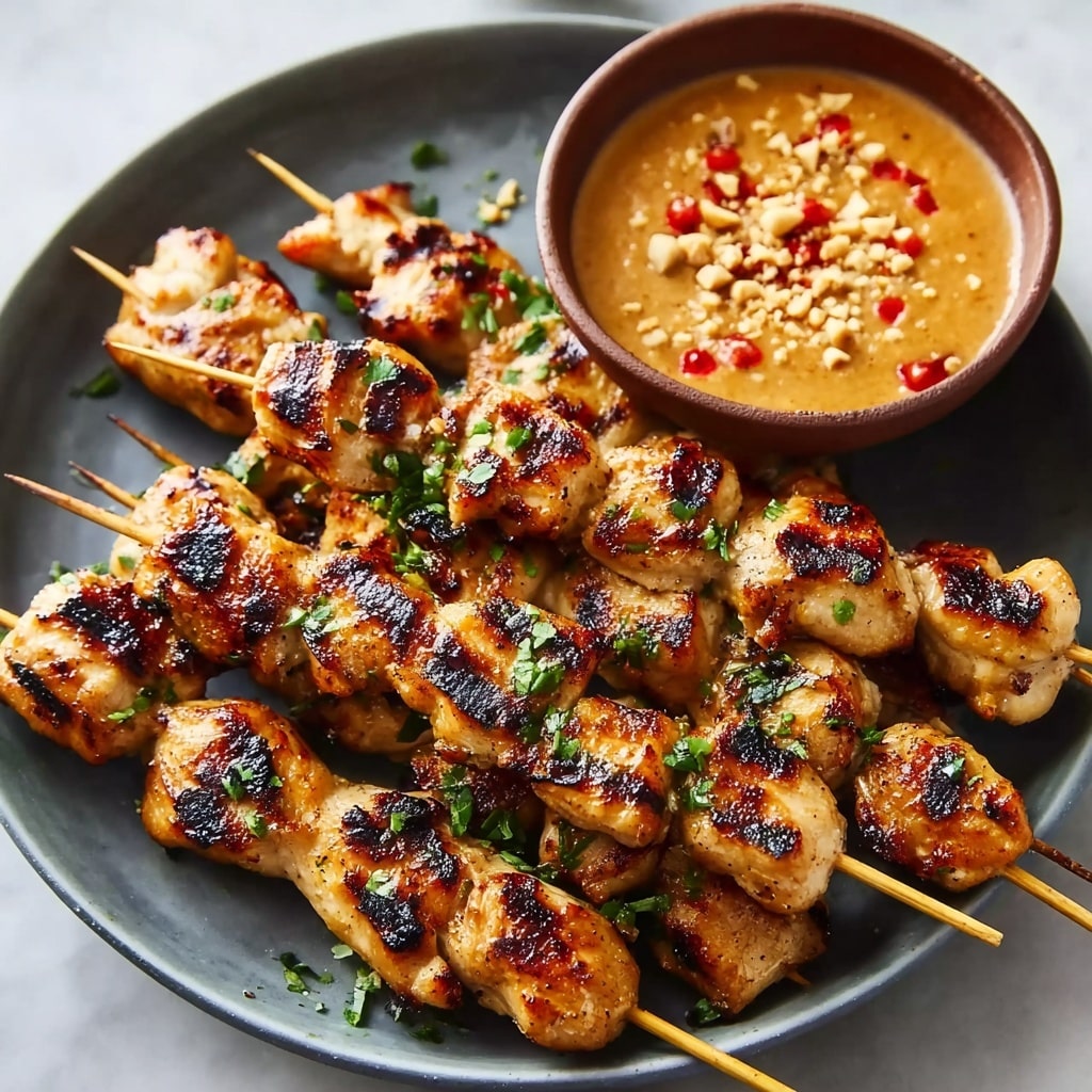 Grilled Thai Chicken Skewers Recipe - Recipe Image