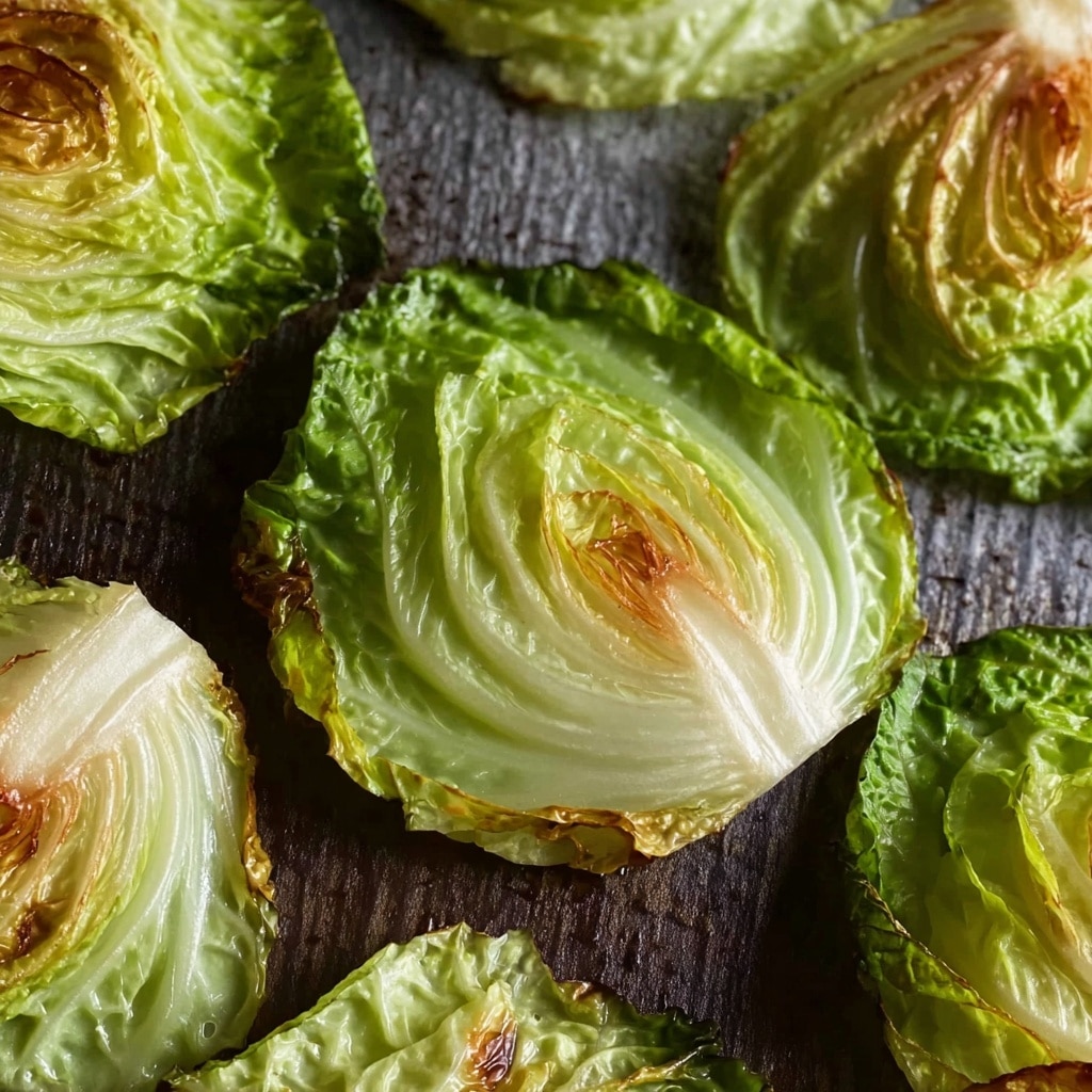 Baked Crispy Cabbage Chips Recipe