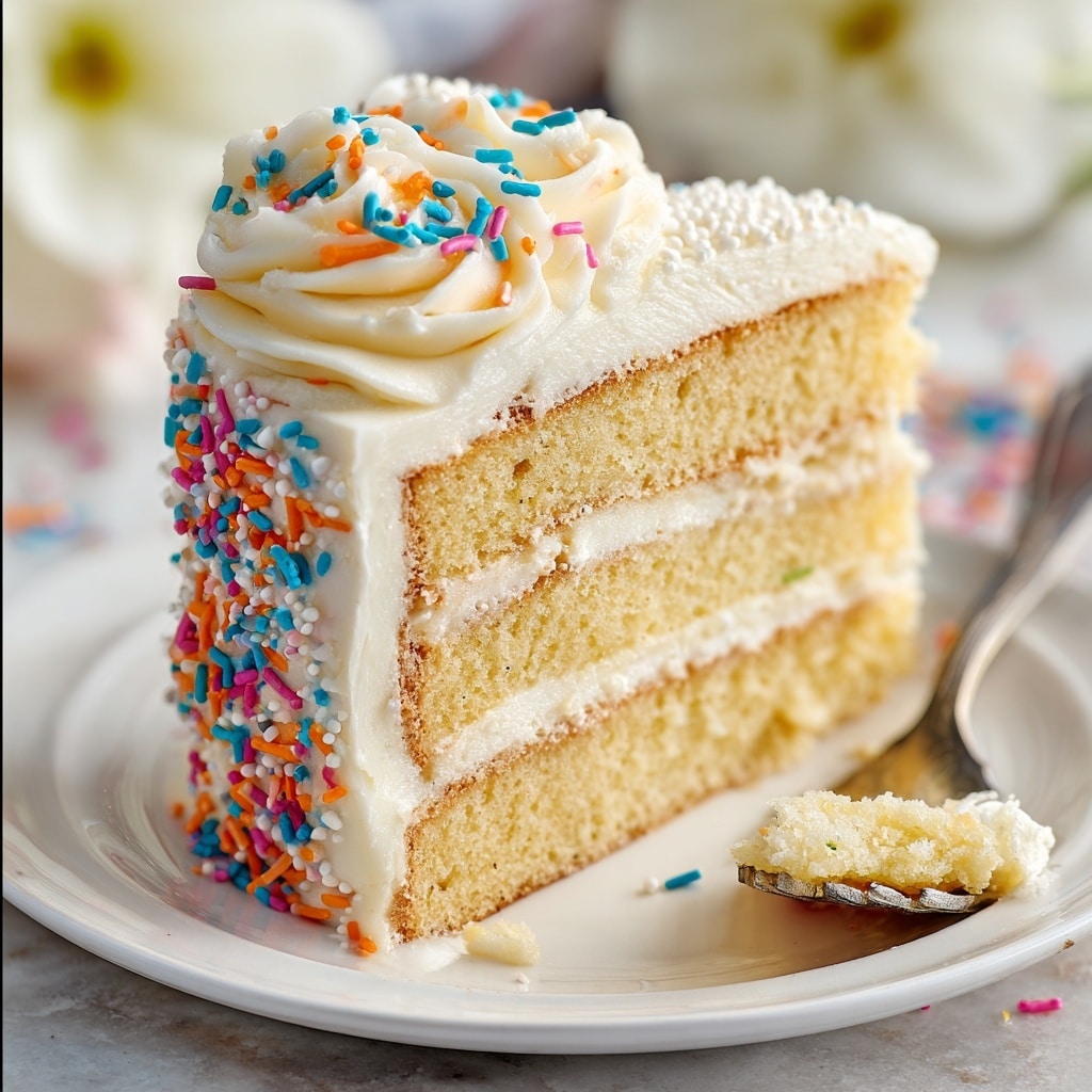 Vanilla Dream Cake Recipe - Recipe Image