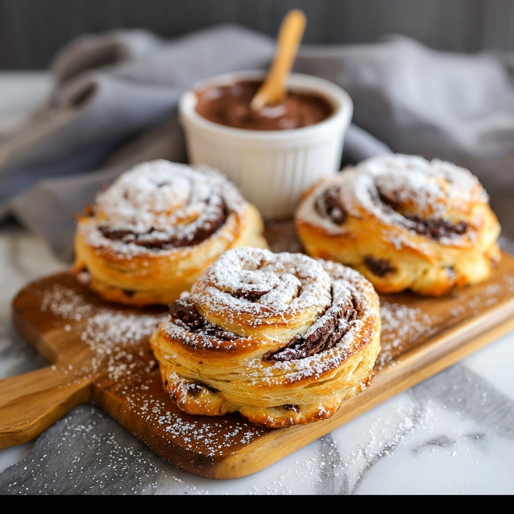Nutella Puff Pastries Recipe