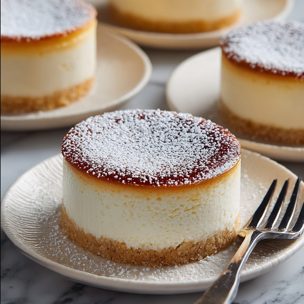 Quick Mini Japanese Cheesecakes Recipe