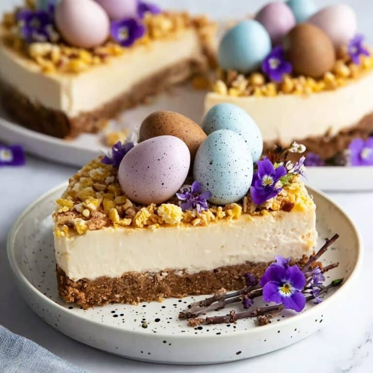 Easter Egg Cheesecake Recipe