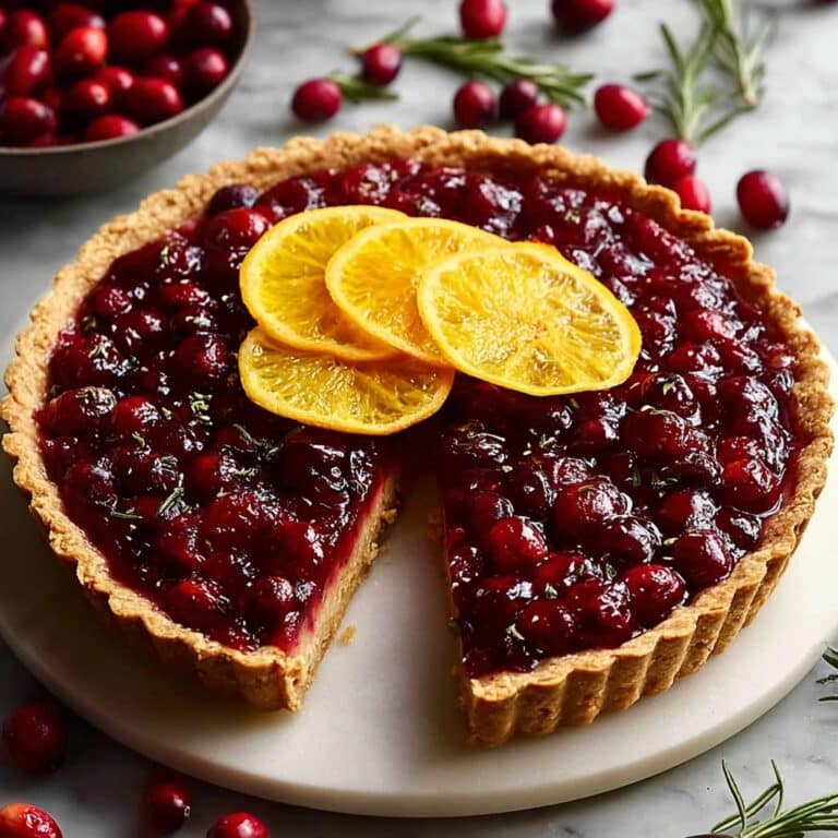 Nantucket Holiday Cranberry Pie Recipe