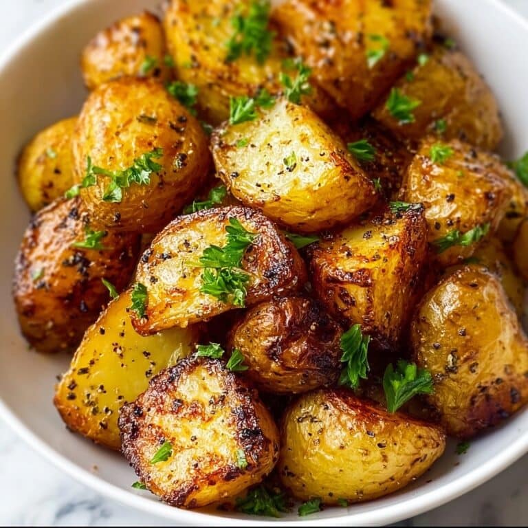 Harissa Roasted Potatoes with Whipped Tahini and Crispy Pita Recipe